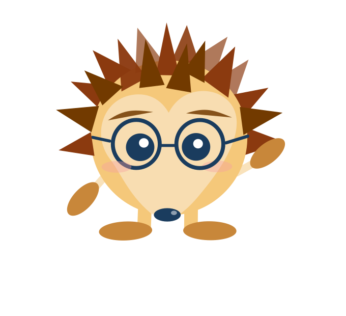 Maxi der SparIgel – SparEnergie Maskottchen